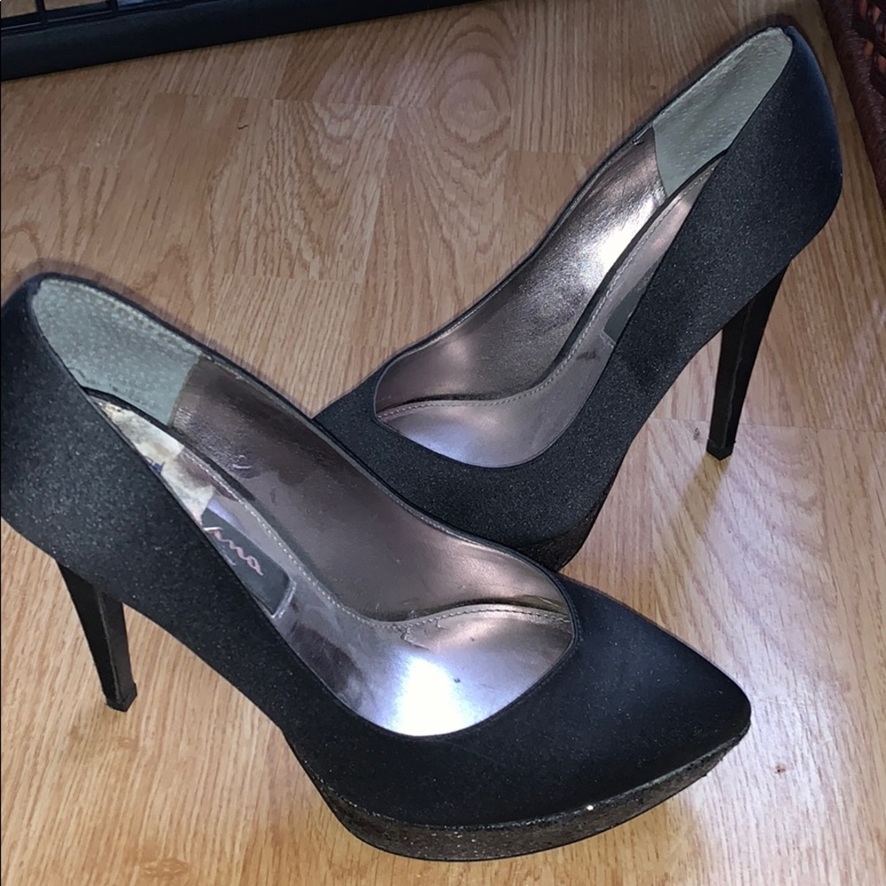 Black heels